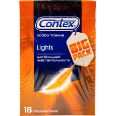 Контекс Лайтс презервативы №18 особо тонкие