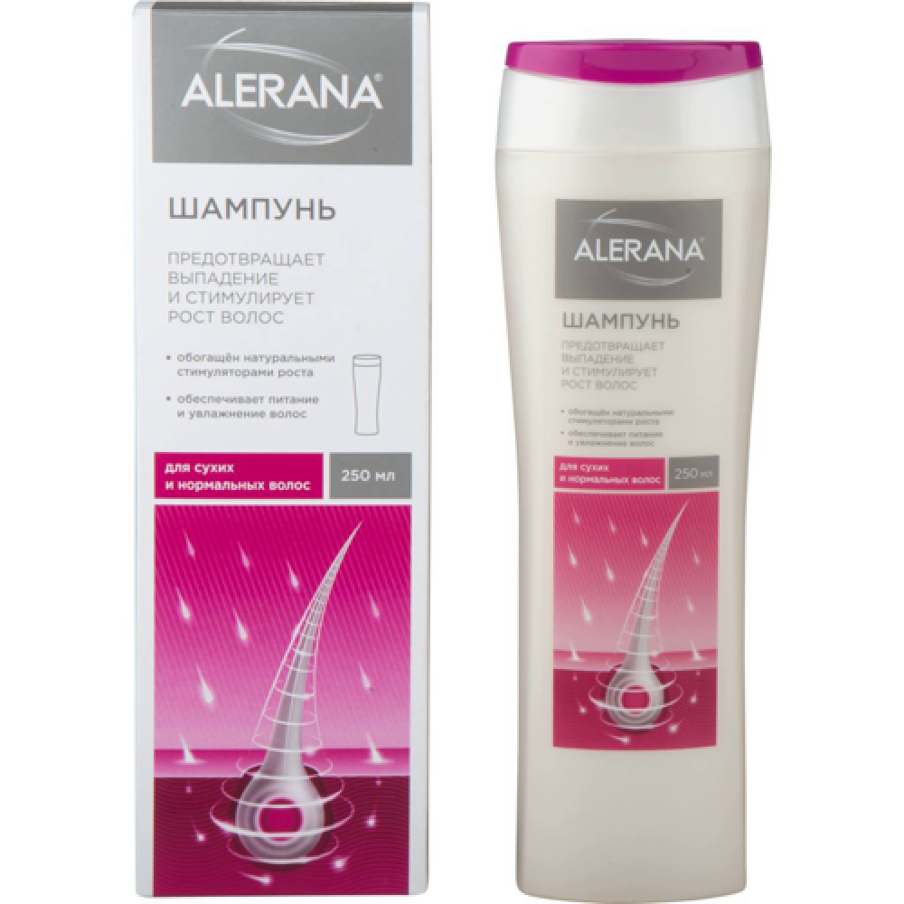 Алерана шампунь 250мл д/сух и норм волос