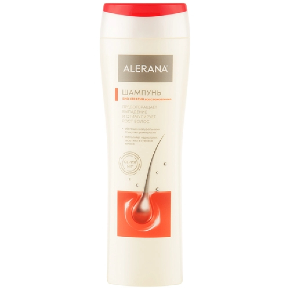 Алерана Био-Кератин шампунь 250мл восстан